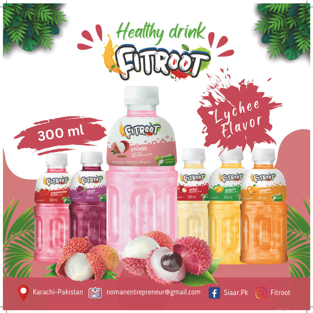 Fitroot (Lychee Nata De Coco)