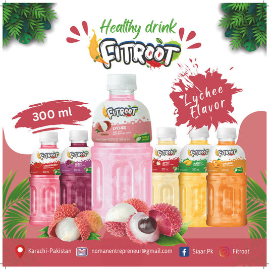 Fitroot (Lychee Nata De Coco)