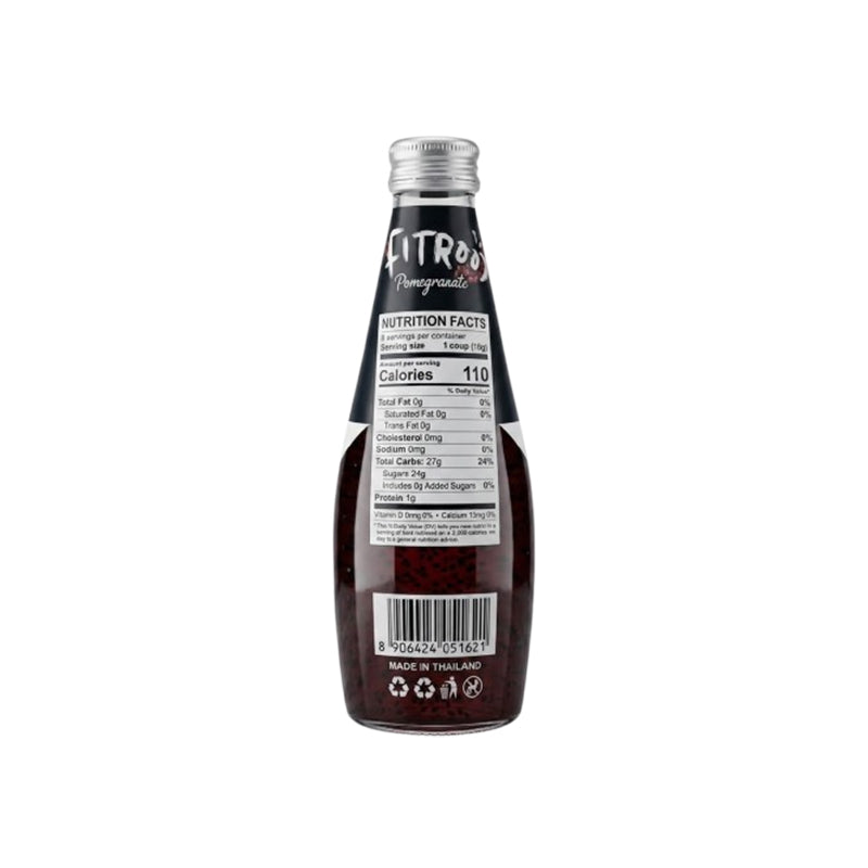 FITROOT Ruby Basil Fizz Pomegranate Spark Drink