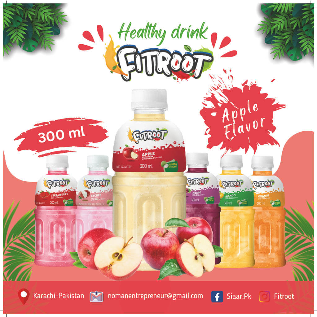 Fitroot (Apple Nata De Coco)