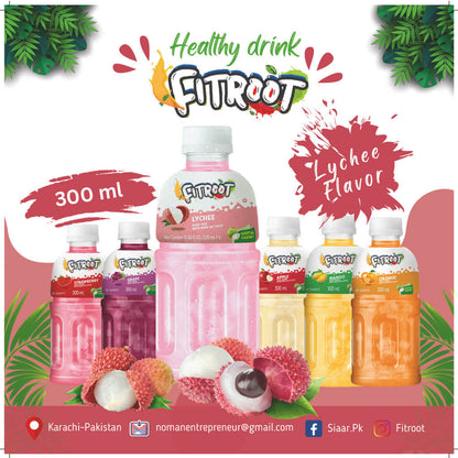 Fitroot (Lychee Nata De Coco)