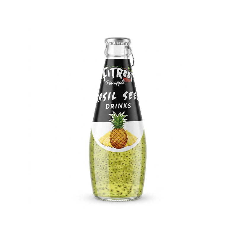 Fitroot Pineapple Basil Seed Drink