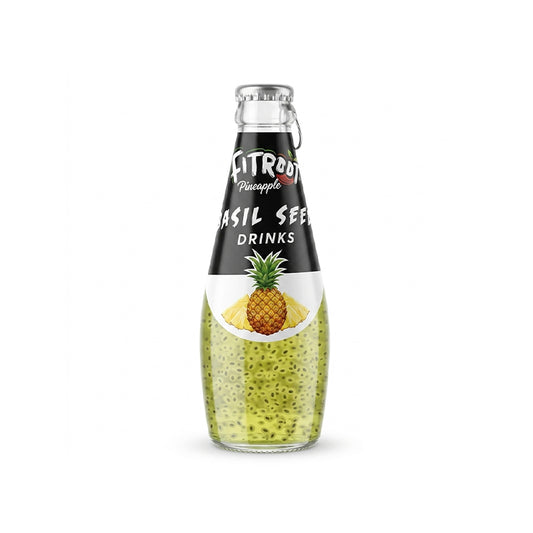 Fitroot Pineapple Basil Seed Drink