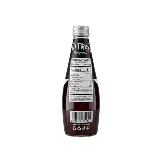 FITROOT  Ruby Basil Fizz  Pomegranate Spark Drink