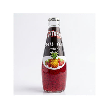 Fitroot Strawberry Basil Seed Fruit Drink