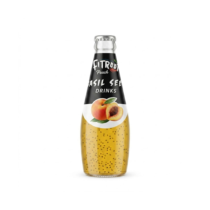 Fitroot Peach Basil Seed Fruit Drink