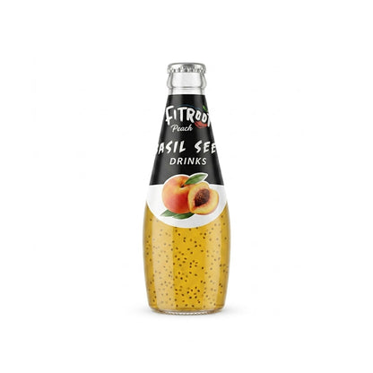Fitroot Peach Basil Seed Fruit Drink