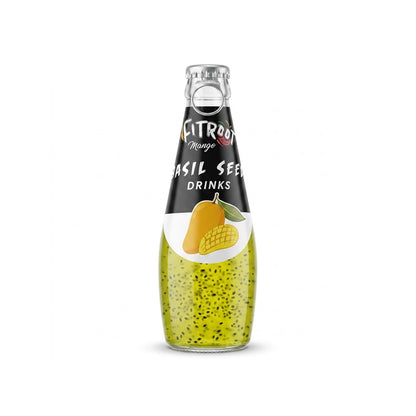 Fitroot Tropical Mango Basil Seed Drink